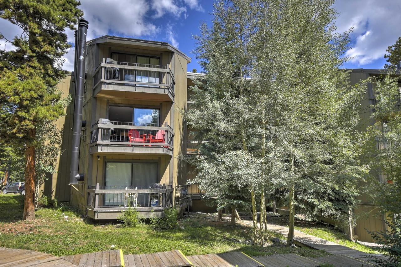 Breckenridge Condo With Balcony Walk To Ski Resort Екстер'єр фото