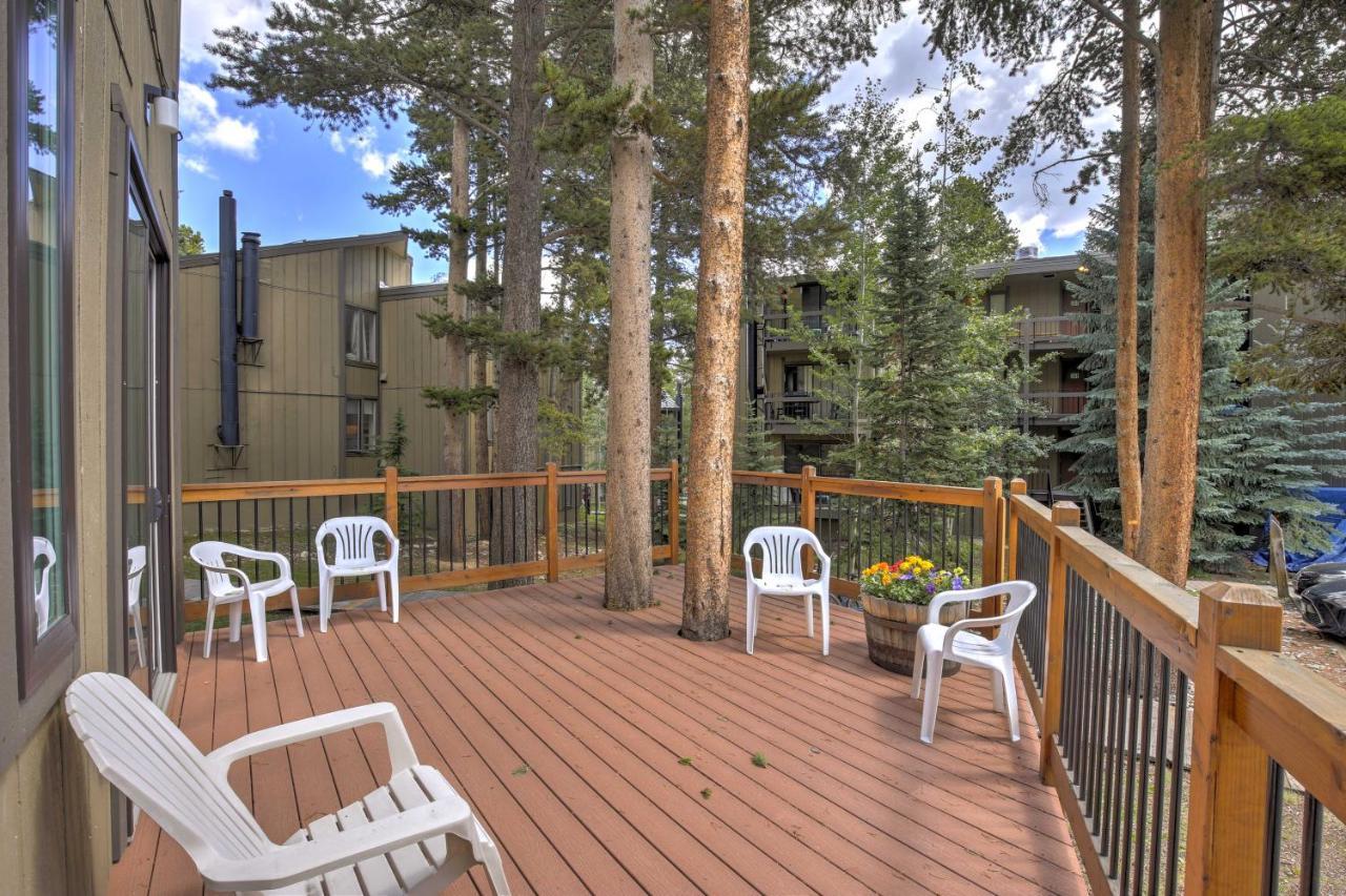 Breckenridge Condo With Balcony Walk To Ski Resort Екстер'єр фото